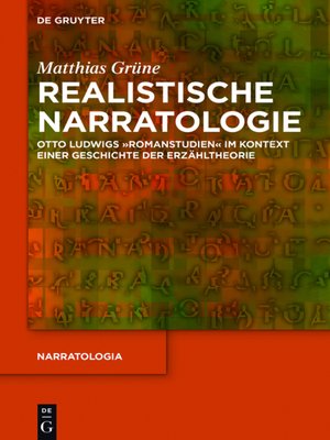 cover image of Realistische Narratologie